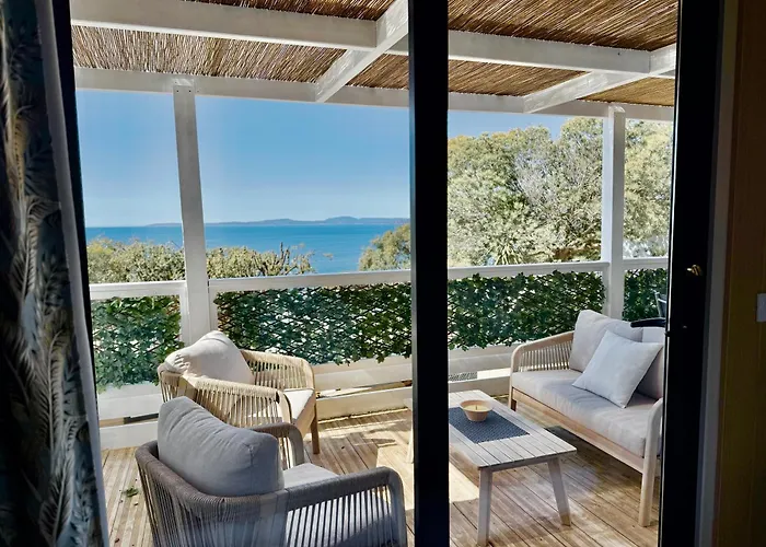 Mobile-Home Magnifique Vue Mer Camping 4 Etoiles